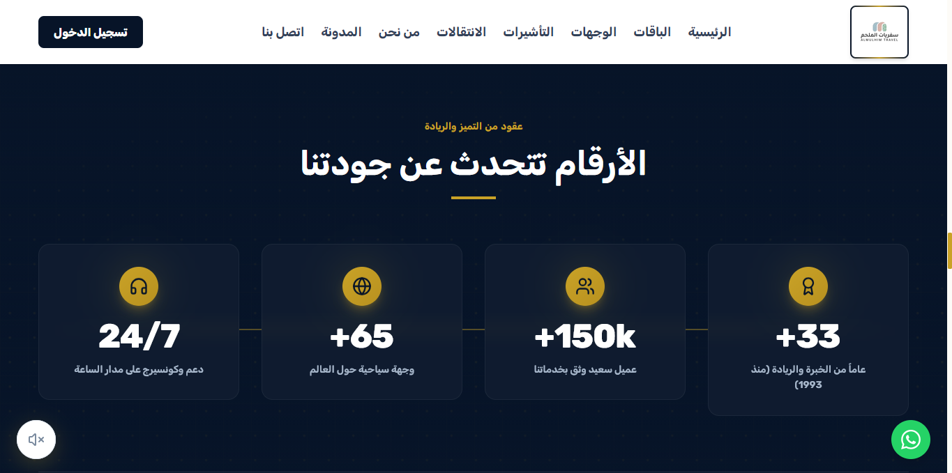 قسم إحصائيات الثقة والريادة